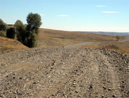 Sivas'ta yol çalışmaları hızlandırıldı