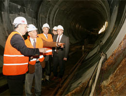 Başkan Öz Marmaray'ı inceledi