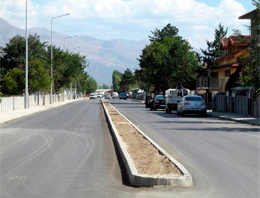 Erzincan'ın yolları genişliyor