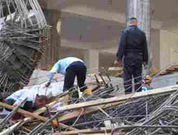 inşaat işçisi 11. kattan düştü
