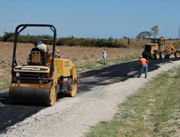 Sezon bitmeden yol çalışmaları bitecek