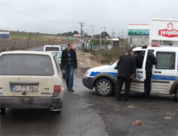 Polis durduramadı benzin durdurdu